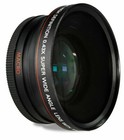 Wide Angle   Macro Lens For Canon Eos Rebel T100 Dslr Camera With 18-55mm Lens