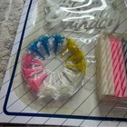 Vintage Happy Birthday Candles   Holders Cake Decorations New