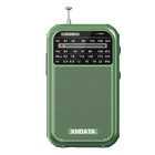 D220 Portable Pocket Digital Am fm sw Radio Battery Powered Receiver Mp3 Player