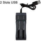 4 Slots Usb Battery Charger For Rechargeable Lithium Li-ion Batteries 3 7v