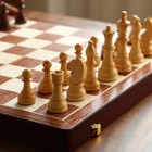 20  Extra Large Solid Walnut Wooden Chess Set With 2 Extra Queen Pieces - Kin   