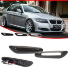 For Bmw 328i Smoked Led White Side Marker Light W sequential Turn Signal Lamp X2