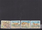 Stamps Sudan 1994 Sc 460 463 African Wild Ass Mnh Set   69