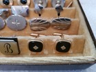 10 Sets Od Vintage Cuff Links Lot Hickok Swank Wells Sterling Box   Money Clip 