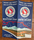 1963 Great Northern Railway Empire Builder Passenger Train Schedule