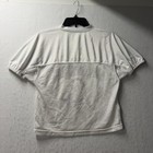 Alleson Athletic White Mustangs Mesh Football Practice Jersey Youth Small S m