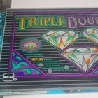 Igt Triple Double Diamond Slot Machine Glass Panel Artwork Replacement Part