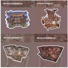Sky Island 2 5d Landscape Stickers - Miniature Cottage Scene Diy