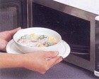2 Pack Plastic Microwave Bowl Plate Holder Tray Made In Japan S-1932x2
