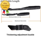 Saxophone Neck Strap Soft Padded Sax Strap For Alto Tenor Saxophone Baritone