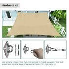 Sun Shade Sail 8  Hardware Kit For Rectangle Heavy Duty Shade Sail Installation