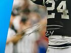 Charles Woodson Raiders Hof Signed Auto 8x10 Photo Beckett Bas Coa