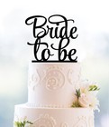 Bride To Be Cake Topper  Bridal Shower  Engagement Party Decoration  Usa