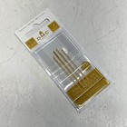 Dmc  6 Pack  4 Each  Embroidery Needles 1 3   5 Gold Plated 6132 6