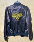 Vintage 1982 World Tour Van Halen Satin Jacket Size Small