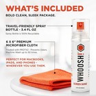 Whoosh  Screen Shine Go Xl - 3 4 Fl Oz With Microfiber Cloth - Powerful Streak-f
