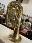 Extra Clean Used Yamaha Bbb Concert Tuba In Yellow Brass  W case   No Dents 
