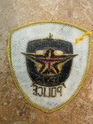 Obsolete Dps State Of Texas Fort Worth Police Patch Embroidered W Yellow Border