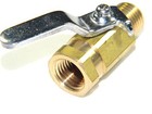 Carpet Cleaning - Brass 1 4  Ball Shut-off Valve   For Hoses Wands