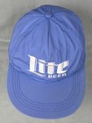 Vintage Miller Lite Beer Snapback Hat Blue One Size