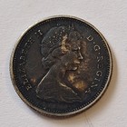 1967 - Canada Quarter - Silver - Canadian 25 Cents Heavily Toned 