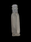 Vintage Clear Glass Medicine Bottle 6    Apothecary Pharmacy Jar Medical Antique