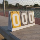 3 Digit Scoreboard Easy To Read Numbers Sports Equipment Smooth Flipping