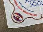 Smokey The Bear Bandana Handkerchief Fabric Forest Fire Vtg