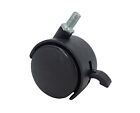 2  M10x15 Threaded Stem Plastic Wheel Chair Castor Replacement Caster 1 Pc