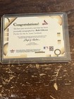  2001 Fleer Greats Of The Game Auto Bob Gibson Auto Hof St Louis Cardinals 