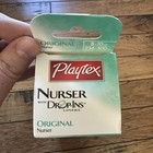 Playtex Baby Bottle Original Nurser Drop-ins Slow Flow Nipple 5 Liners