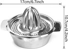 Stainless Steel Citrus Orange Juicer Lemon Lime Fruit Hand Squeezer Kitchen Tool