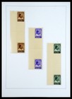 Lot 35464 Stamp Collection Belgium Gutterpairs 1935-1942 