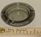 Vintage Landmark Hotel Las Vegas Glass Ashtray 4    Green Tint