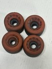 Ojll Hosoi Rockets Vintage Skateboard Wheels   4 Wheels  Red Orange