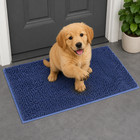 Dog Door Mat For Muddy Paws 24  32  47  Absorbs Moisture Dirt Absorbent Non-slip