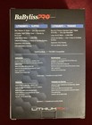 Babylisspro Lithiumfx  Black Cord cordless Clipper   T-blade Trimmer Fx707bl
