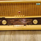 Vintage Radio Philips Norelco B5x88a Tube Radio Am fm     Made In Holland     Tested