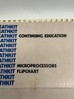 Vintage  rare  Heathkit Continuing Education Microprocessors Fllipchart 1977