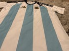 Nwt  Adidas Argentina Authentic Jersey World Cup Home Men s Xl Shirt Soccer