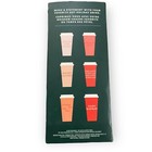 New Starbucks Fall Winter Holiday Christmas Reusable Hot Cups 6 Pack 2019