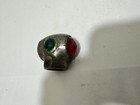 Vintage Antique 1920s Motorcycle  Signal Marker Light 3 Jeweled Glass Lens