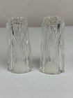 Lead Crystal Salt And Pepper Shakers