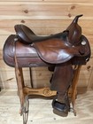 17    Circle Y Topeka Flex-lite Western Trail Saddle Model 1551