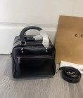 New Co ach Cube Rogue 20 Shoulder Chalk Cbh04 Outlet New Leather Black