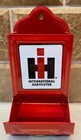 Vintage International Harvester Old-fashioned Metal Matchbox Holder Nib