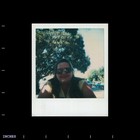 Old Vintage Photo Color Polaroid Solo Woman Glasses Street Scene Photograph