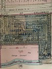 Orig  1937 Columbus Ohio Livingston Park North Berkeley Rd To Ohio Av Atlas Map