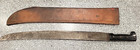 Vintage Legitimus Collins   Co    Machete W leather Sheath   22in Blade nice
