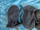 2 Sets Of Toddler Glove And Mitten Clips W  Black   Blue Mittens